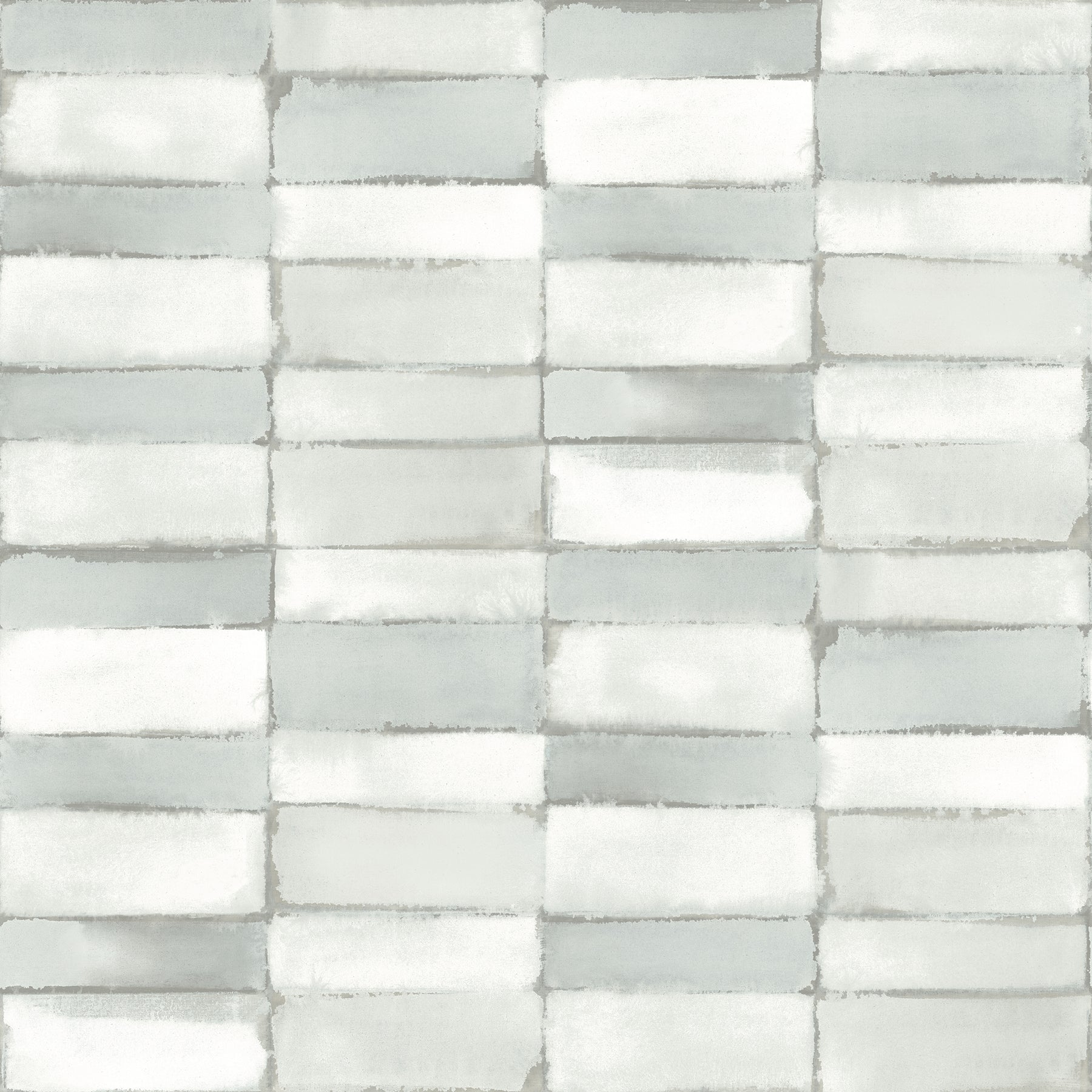 Braden Grey Tile Wallpaper - Sage - York Wallcoverings - 4074-26647