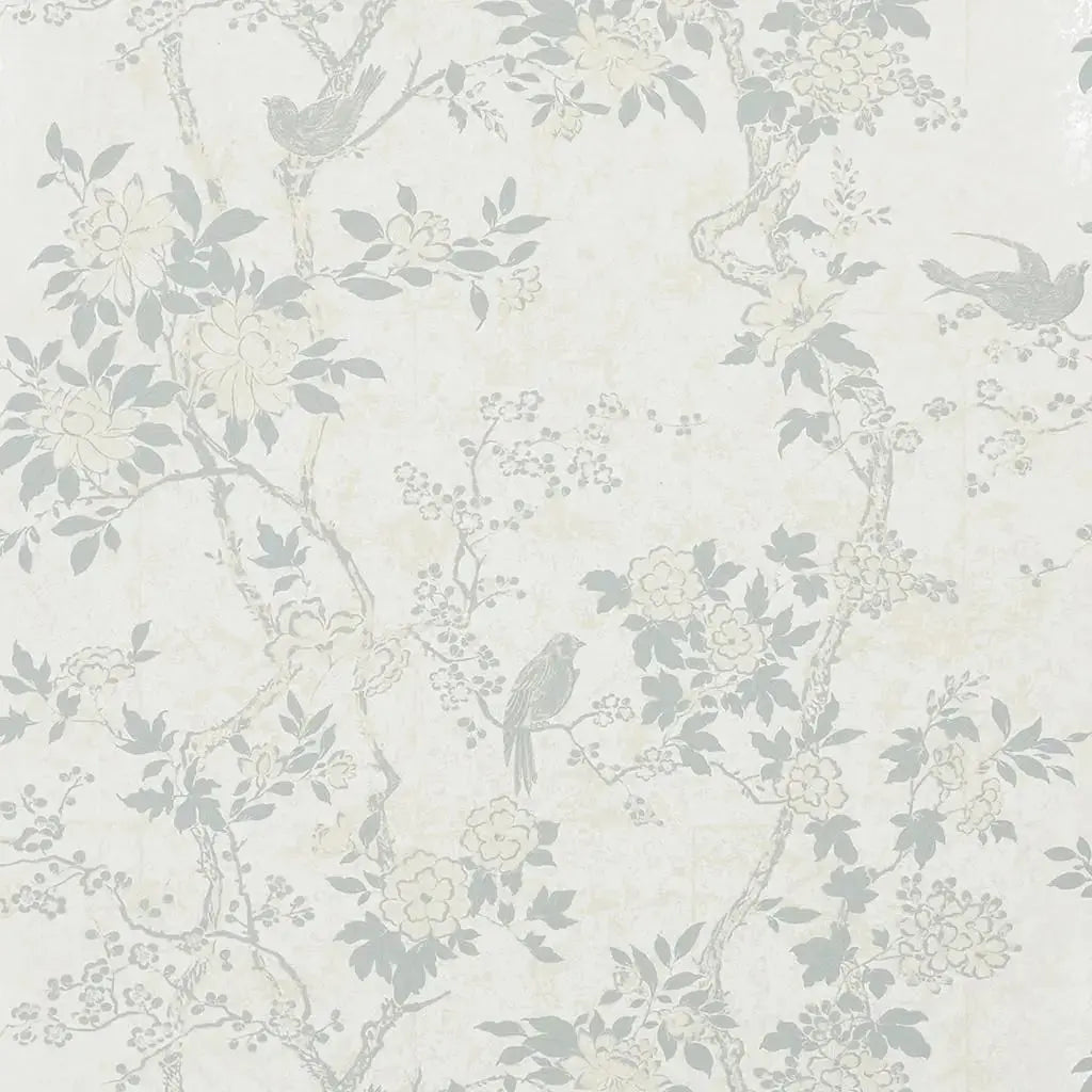 Ralph Lauren Wallpaper PRL048/08 Marlowe Floral Dove - The WorkRm