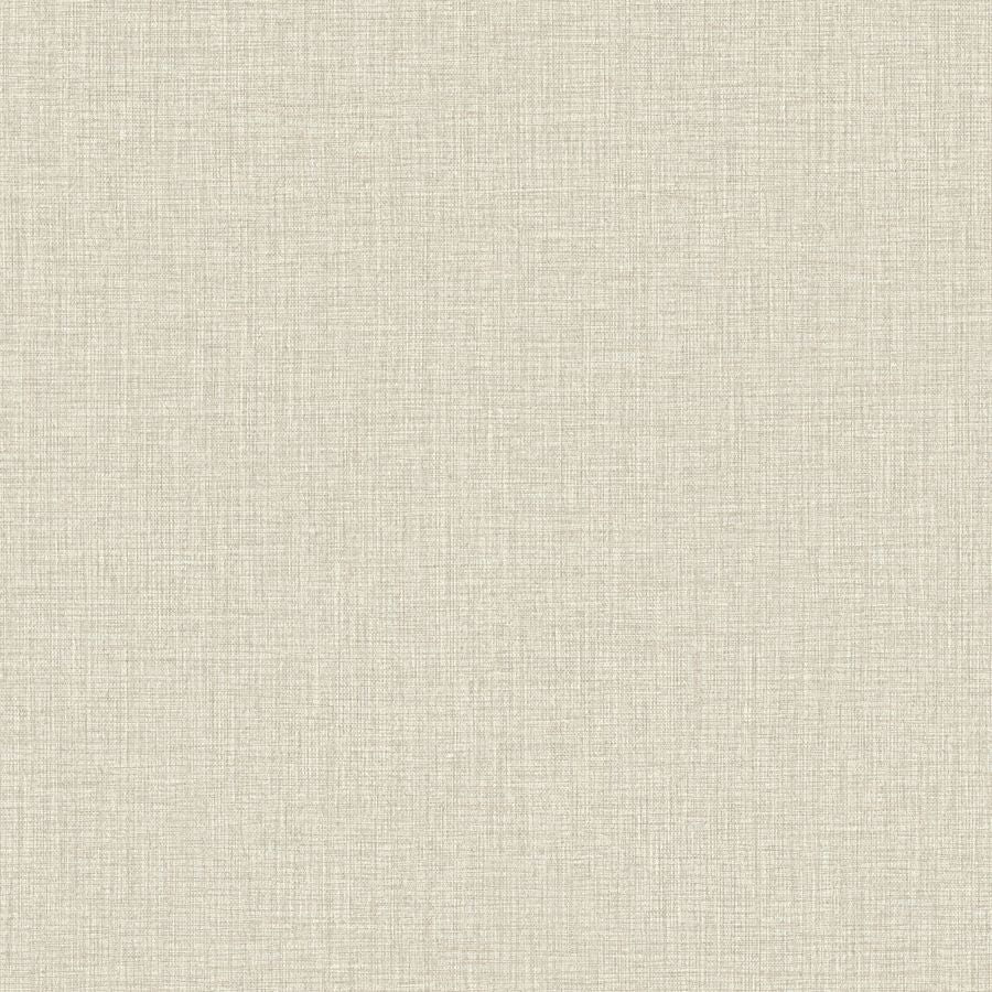Egyptian Linen Cream Faux Fabric Wallpaper - York Wallcoverings 4228-84117 - York Wallcoverings Wallpaper