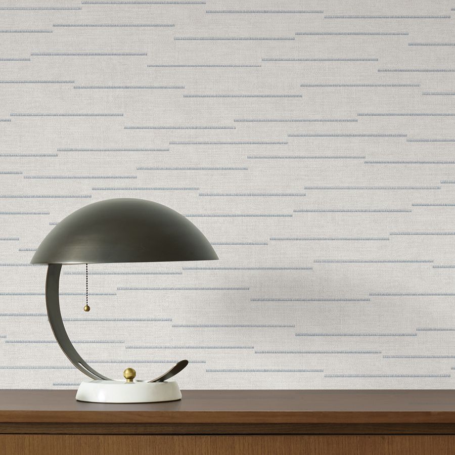 Latitude Ivory Striated Wallpaper - detail room view - York Wallcoverings 4228-84138 - York Wallcoverings Wallpaper