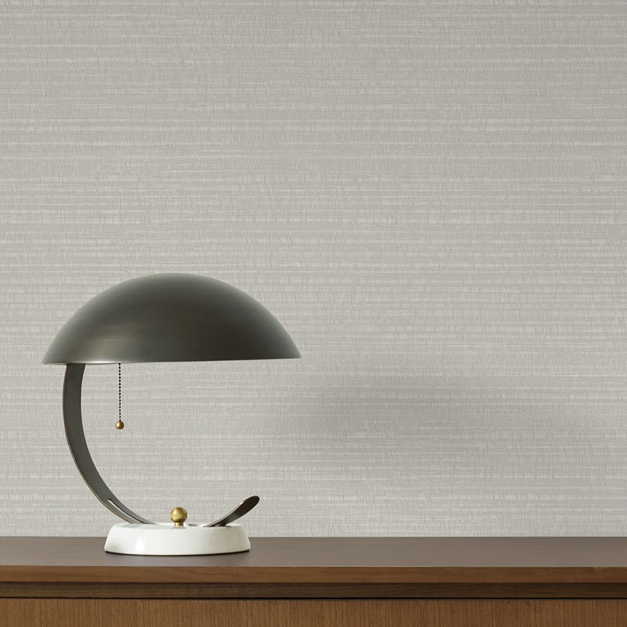 Sky Line Light Grey Textured Wallpaper - detail room view - York Wallcoverings 4228-84145 - York Wallcoverings Wallpaper