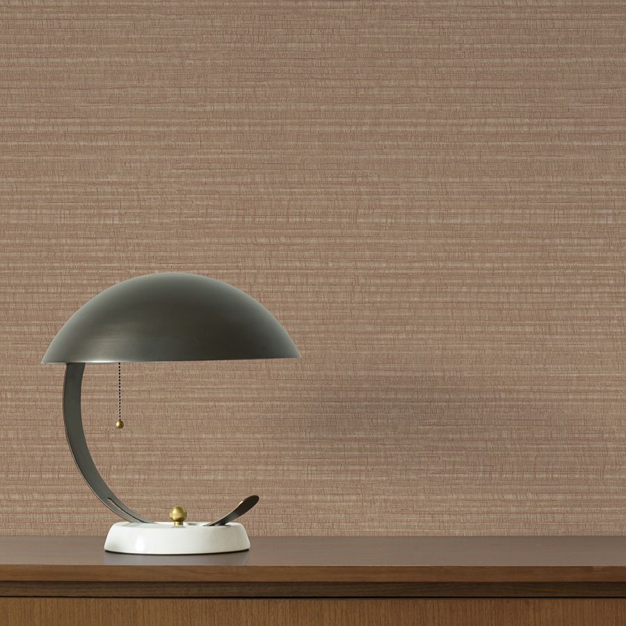 Sky Line Rust Textured Wallpaper - detail room view - York Wallcoverings 4228-84149 - York Wallcoverings Wallpaper