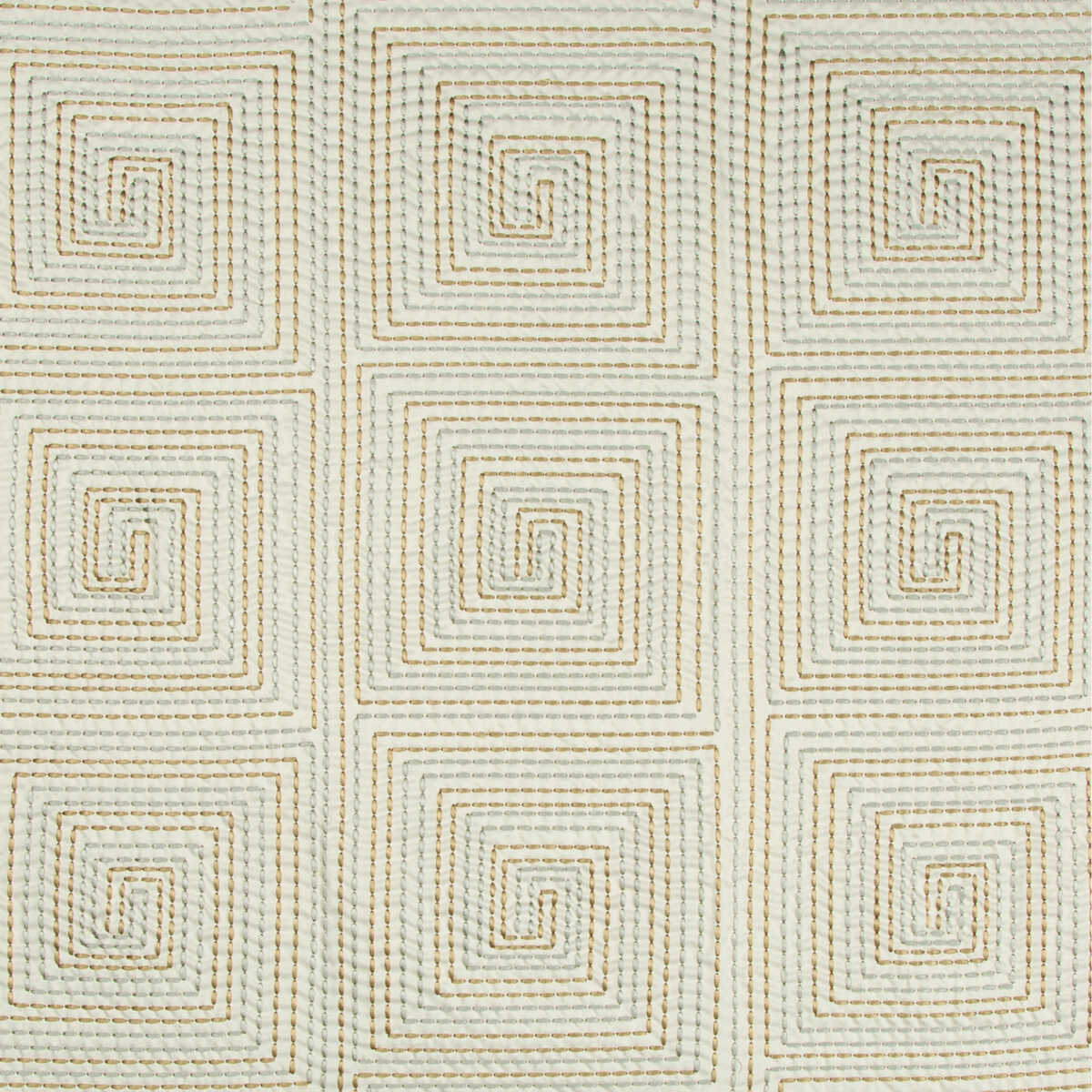 Edge Stitch - Bronze - KRAVET COUTURE Fabric