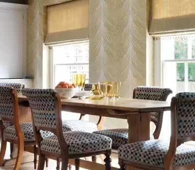 Rosslyn Mey Fern Green - Nina Campbell - NCW4154-03 -Wallpaper