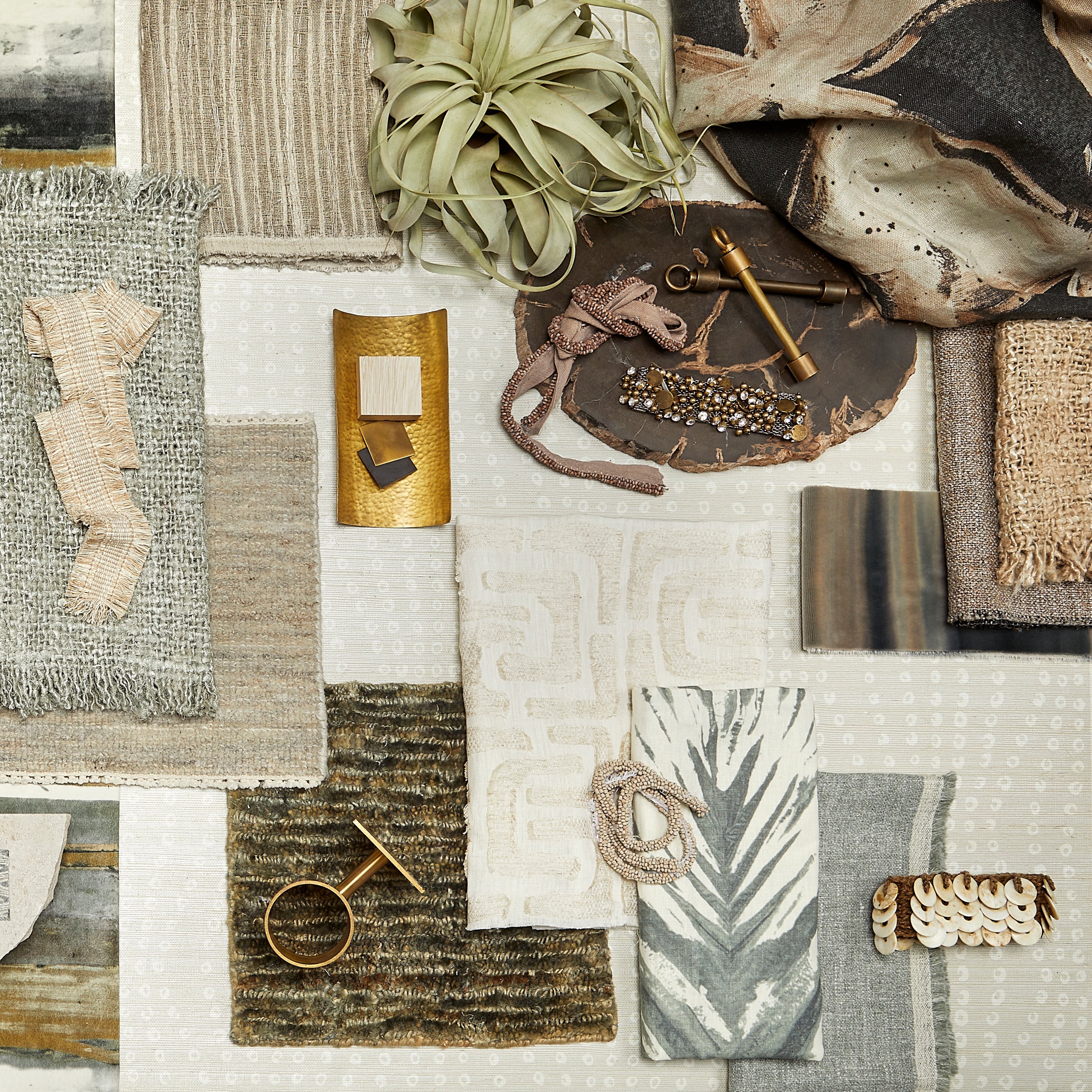 Oui Fringe - Muslin - Kravet Couture Fabric