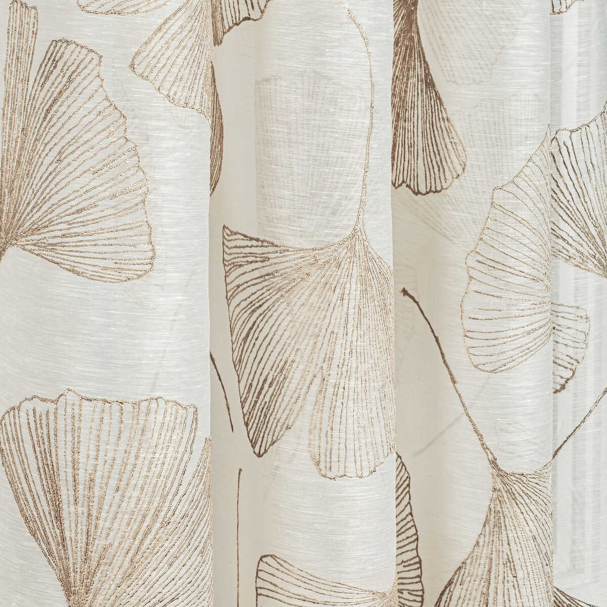 Gingko Leaf - Gold - KRAVET COUTURE Fabric