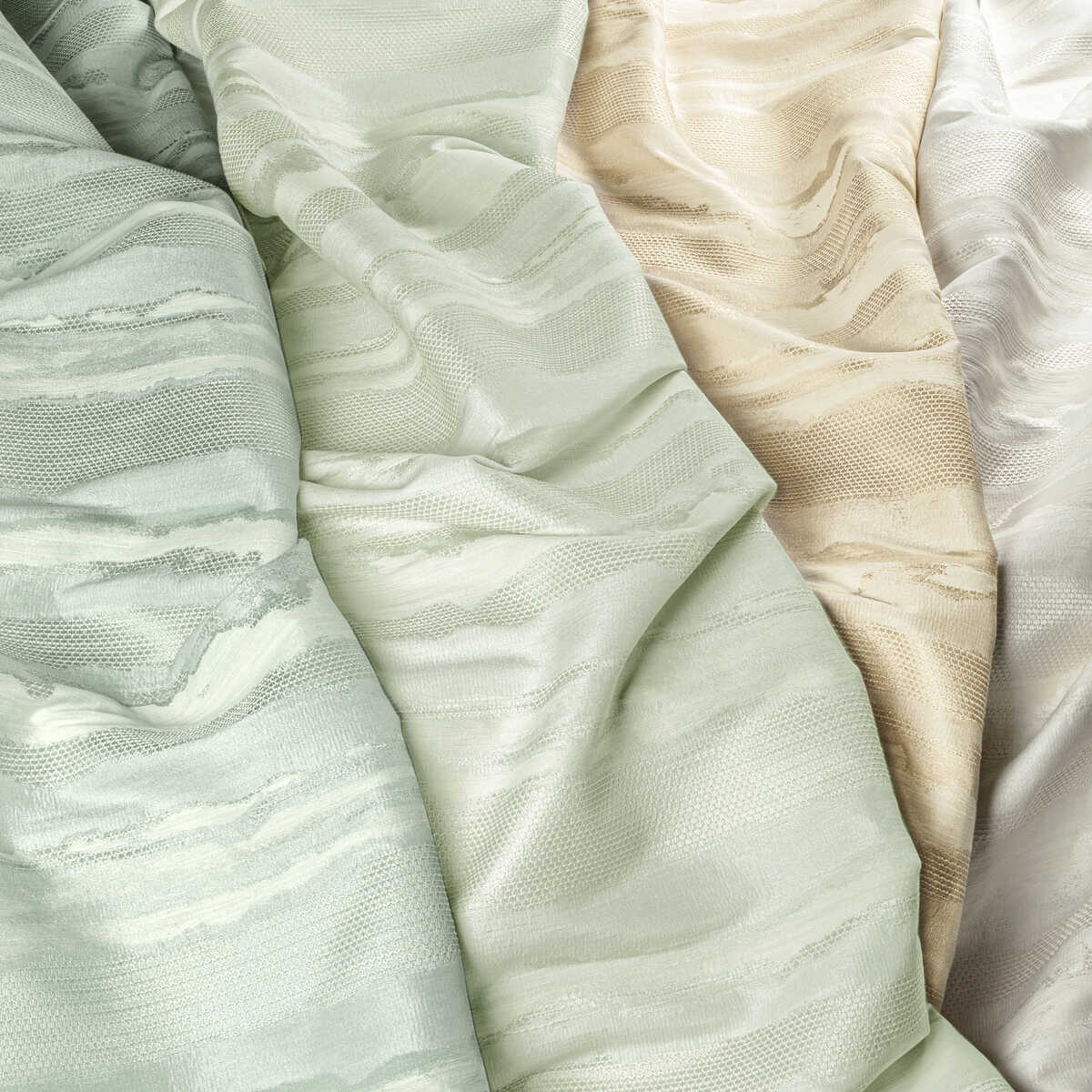 Silken Dreams - Gold - KRAVET COUTURE Fabric