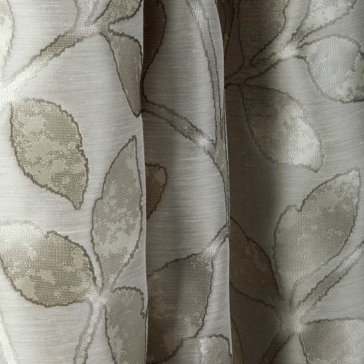 Leaf Me Alone - Platinum - KRAVET DESIGN Fabric