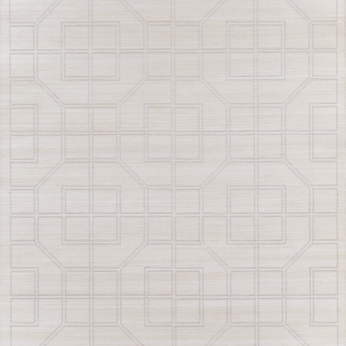 LINYI-EMBROIDERED-FRET-SISAL-NATURAL-SHIMMER-SCHUMACHER-5003555