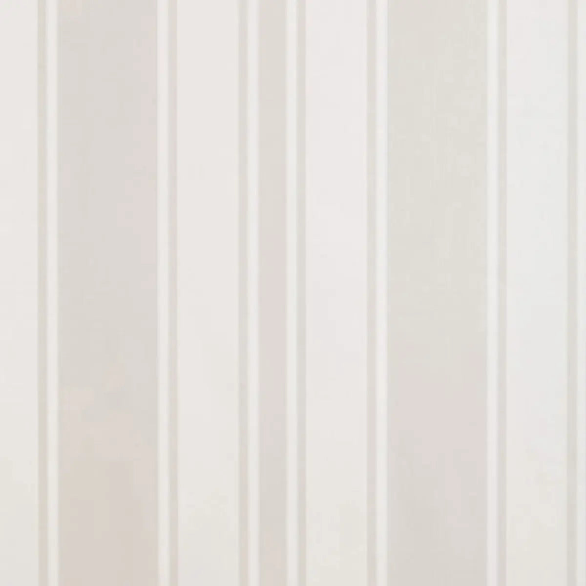 Morgan Stripe - Greige - Schumacher 5004562 Wallcovering - Schumacher Wallpaper