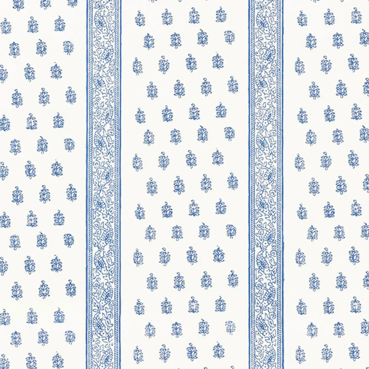 Katsura Stripe - Delft - Schumacher 5005201 Wallcovering - Schumacher Wallpaper