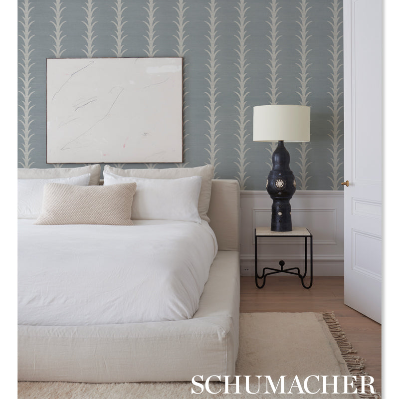 ACANTHUS-STRIPE-SISAL-CHAMBRAY-SCHUMACHER-5006056