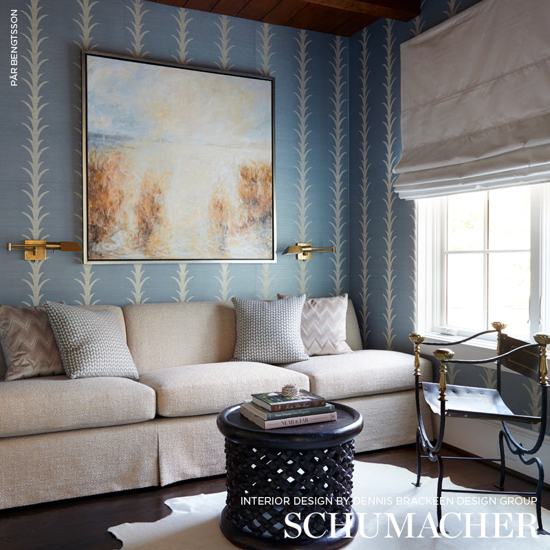 ACANTHUS-STRIPE-SISAL-CHAMBRAY-SCHUMACHER-5006056