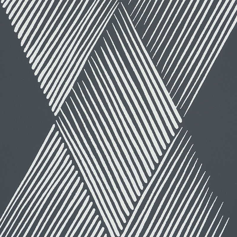 Fetlock Carbon wallpaper by Schumacher, 5007131 — view 3 - Schumacher Wallpaper