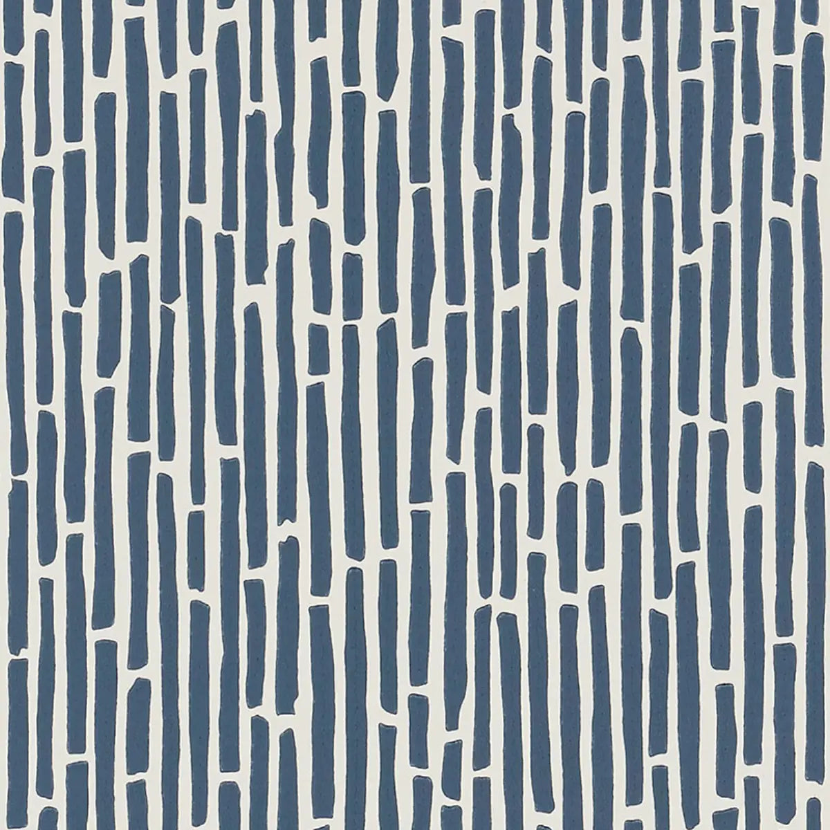 Bamboo - Marine - Schumacher 5007523 Wallcovering - Schumacher Wallpaper