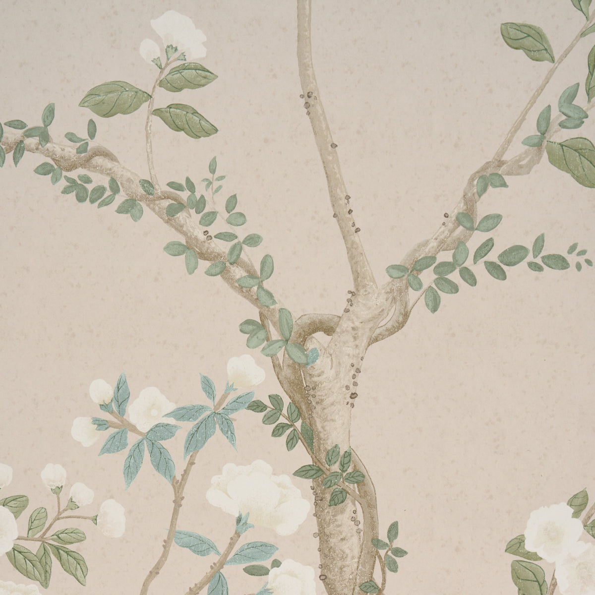 Madame De Pompadour Panel Set - Natural - Schumacher 5008546 Wallpaper - Schumacher Wallpaper