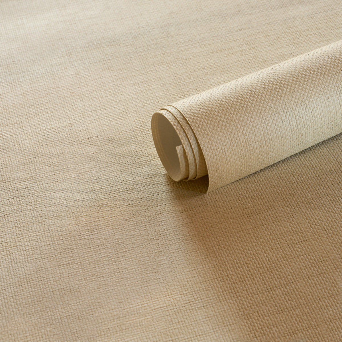 Kiko Paperweave - Limestone - Schumacher 5008842 Wallpaper - Schumacher Wallpaper