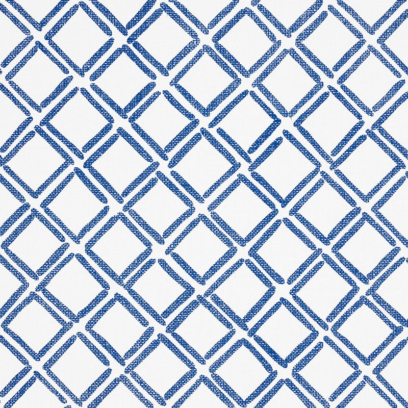 Dina Paperweave Cobalt wallpaper by Schumacher, 5008860 - Schumacher Papel pintado