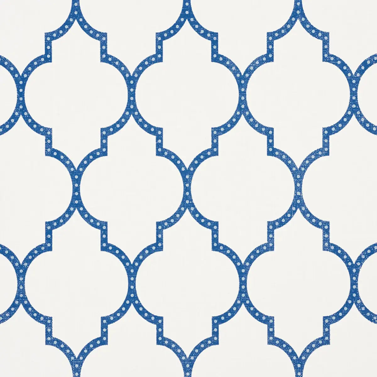 Algiers Paperweave - Blue - Schumacher 5009011 Wallcovering - Schumacher Wallpaper