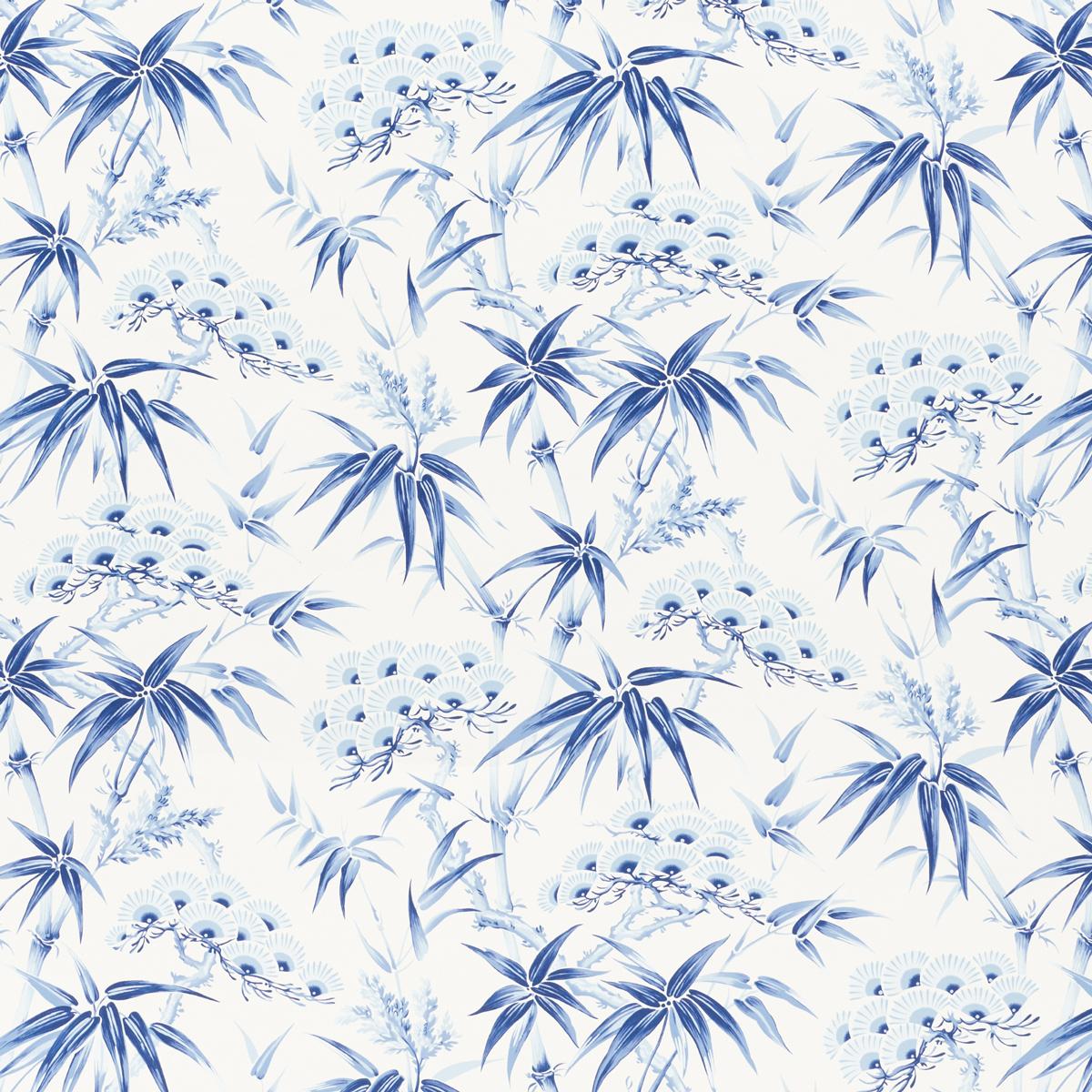 Arita Floral - Porcelain - Schumacher 5009140 Wallcovering