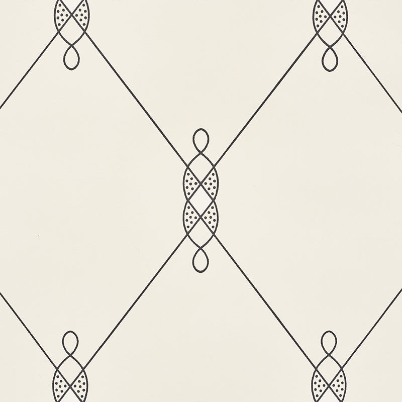 Diso Parchment wallpaper by Schumacher, 5009231 — view 2 - Schumacher Wallpaper