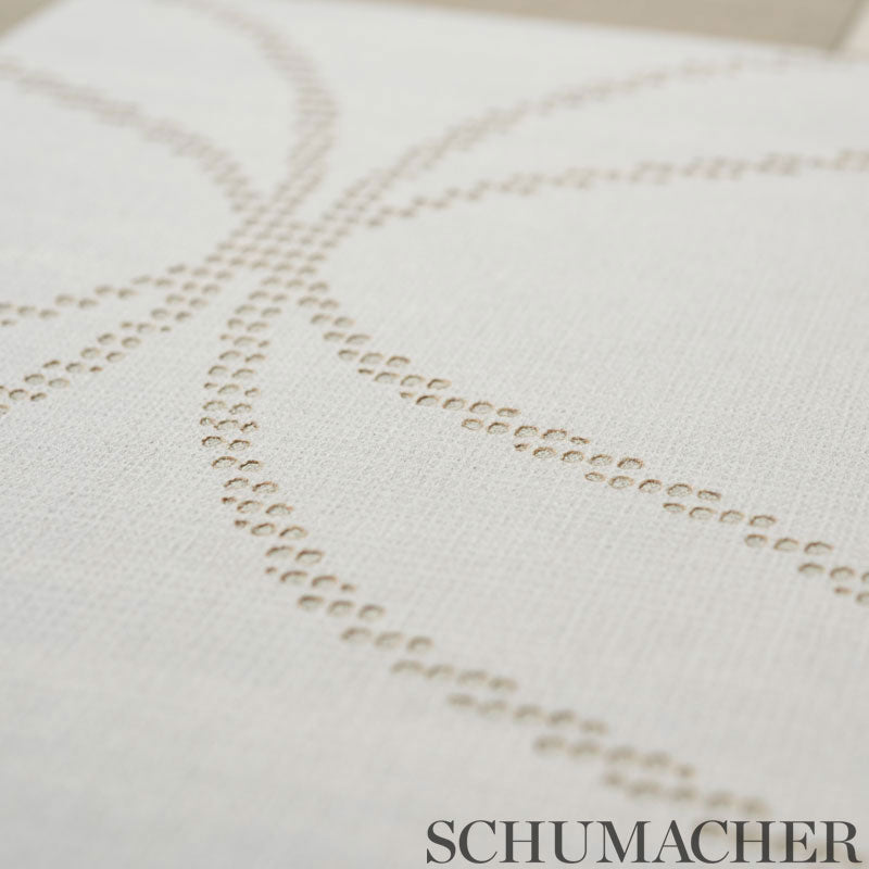 Casavola Pearl wallpaper by Schumacher, 5010053 — view 5 - Schumacher Wallpaper