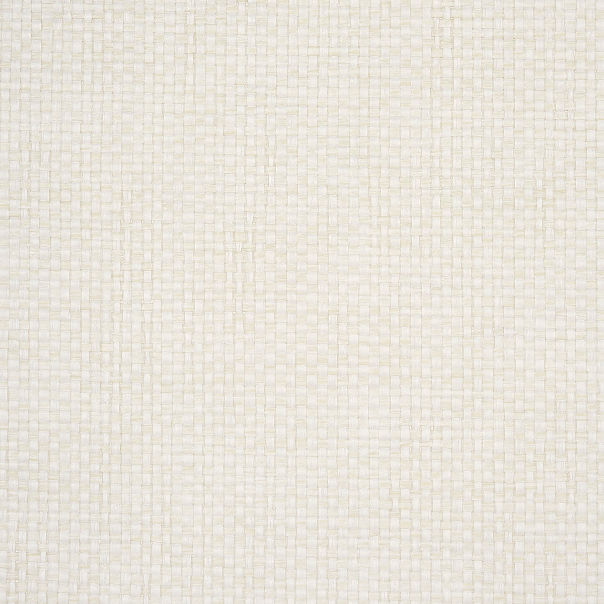 Tonal Paperweave - White - Schumacher 5010295 Wallpaper - Schumacher Wallpaper