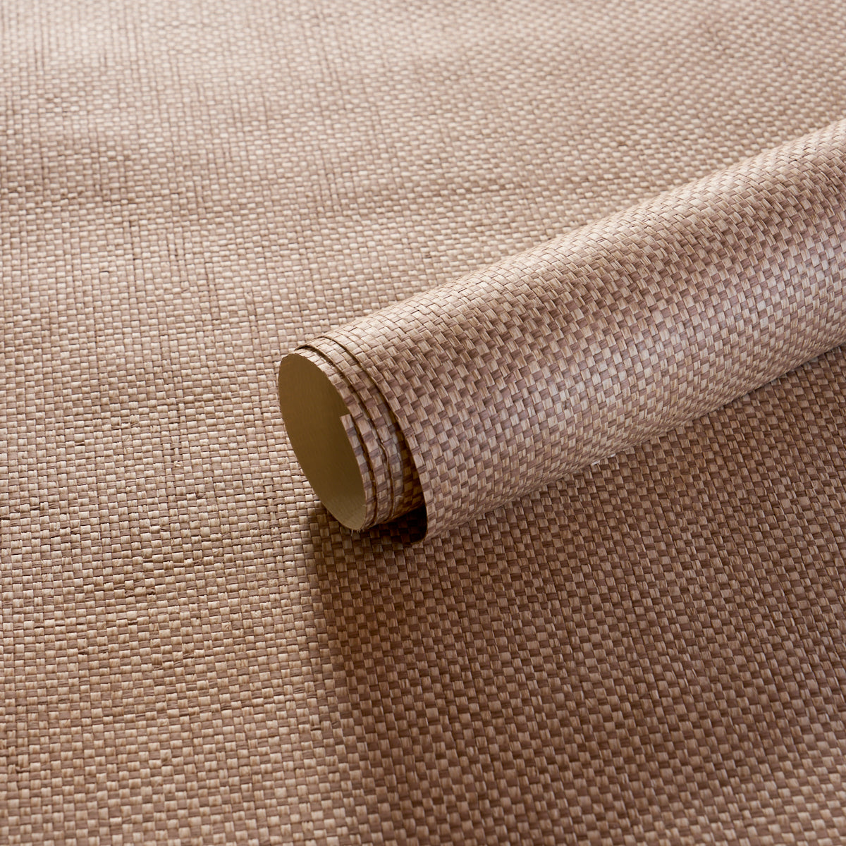 Tonal Paperweave - Bark - Schumacher 5010298 Wallpaper - Schumacher Wallpaper