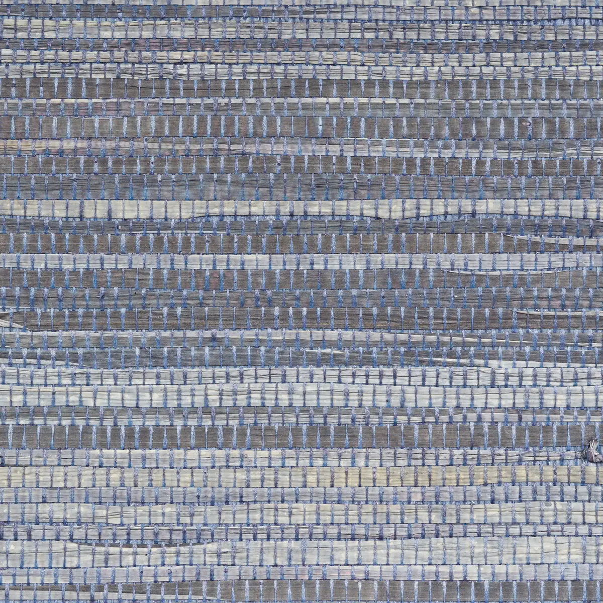 Dyed Raffia - Slate - Schumacher 5010340 Wallcovering - Schumacher Wallpaper