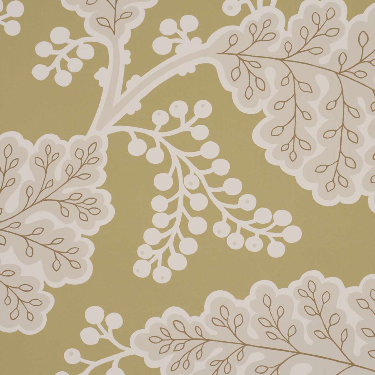 Estelle - Sage - Schumacher 5010394 Wallpaper - Schumacher Wallpaper