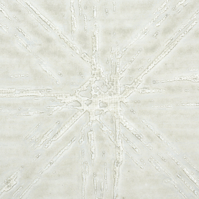 Aventurine Performance Silver wallpaper by Schumacher, 5010750 — view 3 - Schumacher Wallpaper