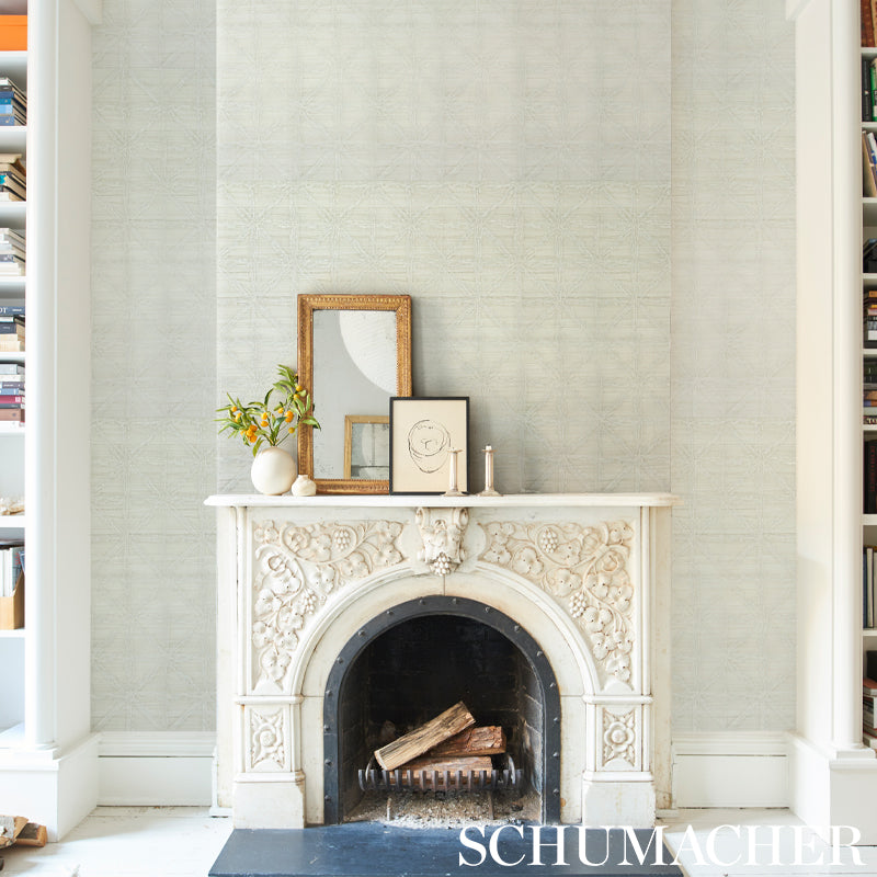 Aventurine Performance Stone wallpaper by Schumacher, 5010751 — view 4 - Schumacher Wallpaper