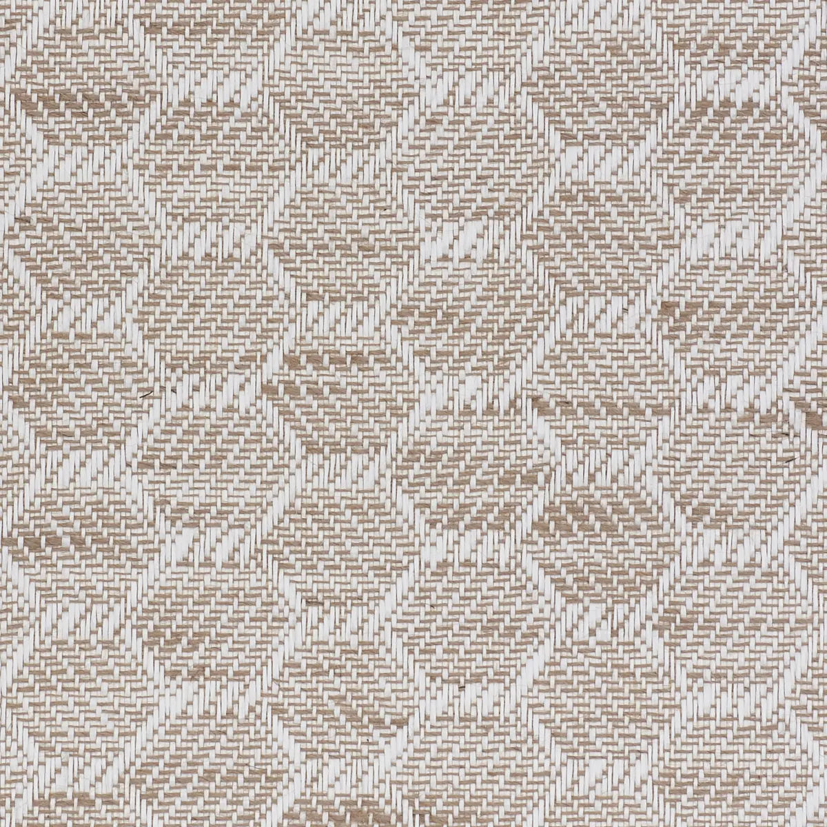 Abaco Linen Paperweave - Natural - Schumacher 5011290 Wallcovering