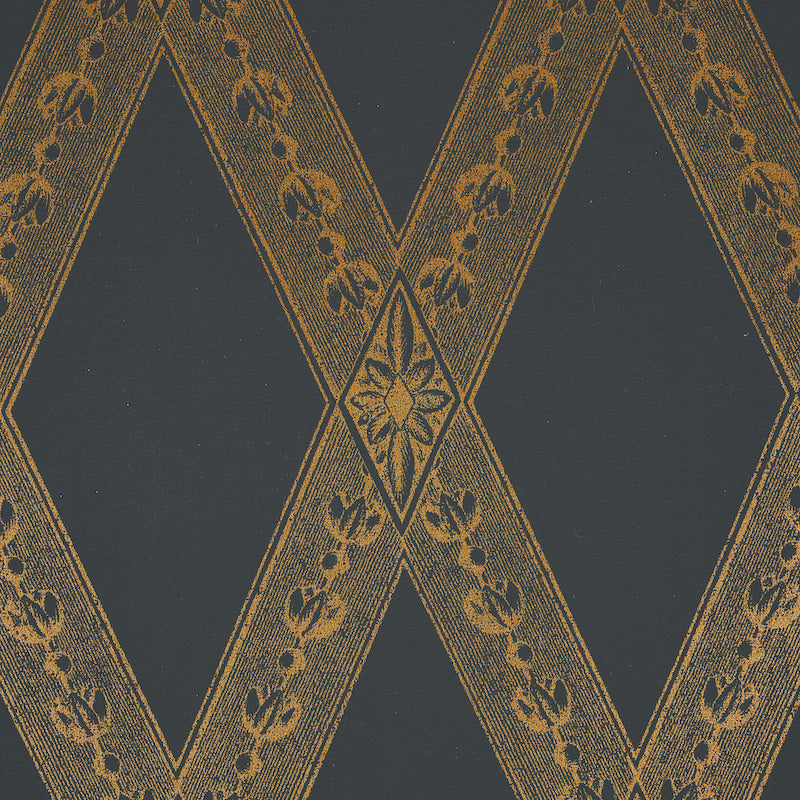 LES-LOSANGES-TOILE-GOLD-ON-BLACK-SCHUMACHER-5011362