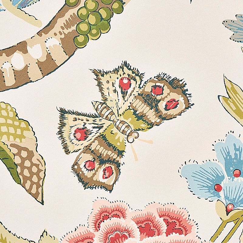 Cranley Garden Document wallpaper by Schumacher, 5011722 — view 3 - Schumacher Wallpaper