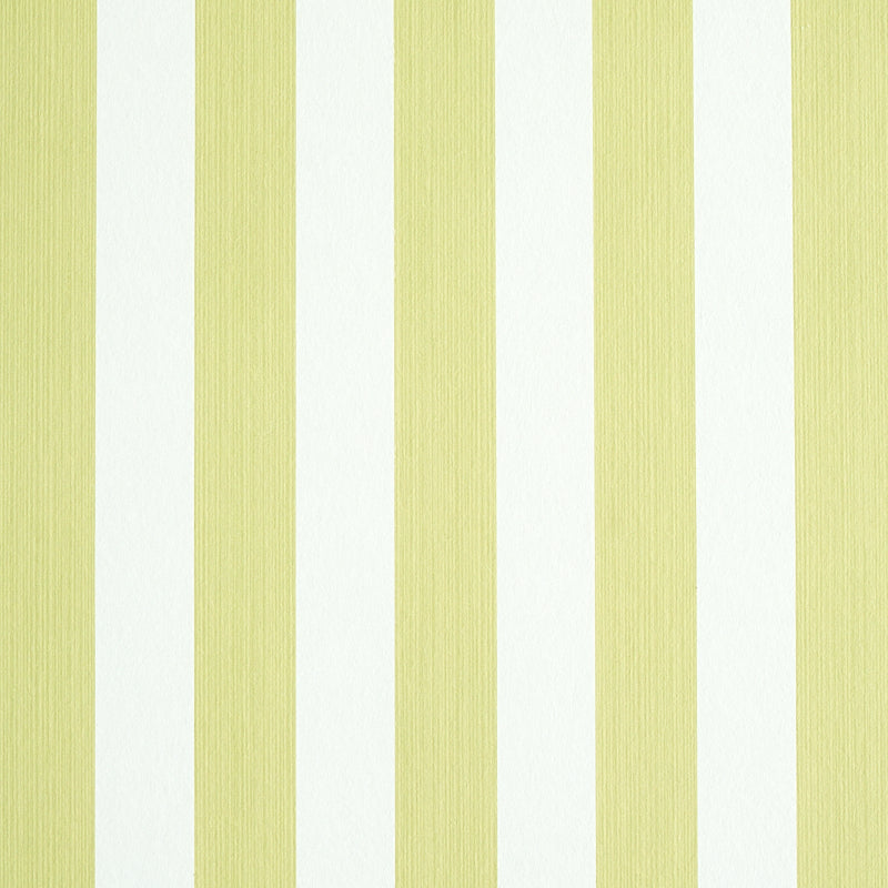 Edwin Stripe Medium - Citron (Schumacher 5011888) - Schumacher Wallpaper
