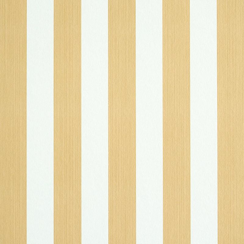 Edwin Stripe Medium - Wheat (Schumacher 5011892) - Schumacher Wallpaper