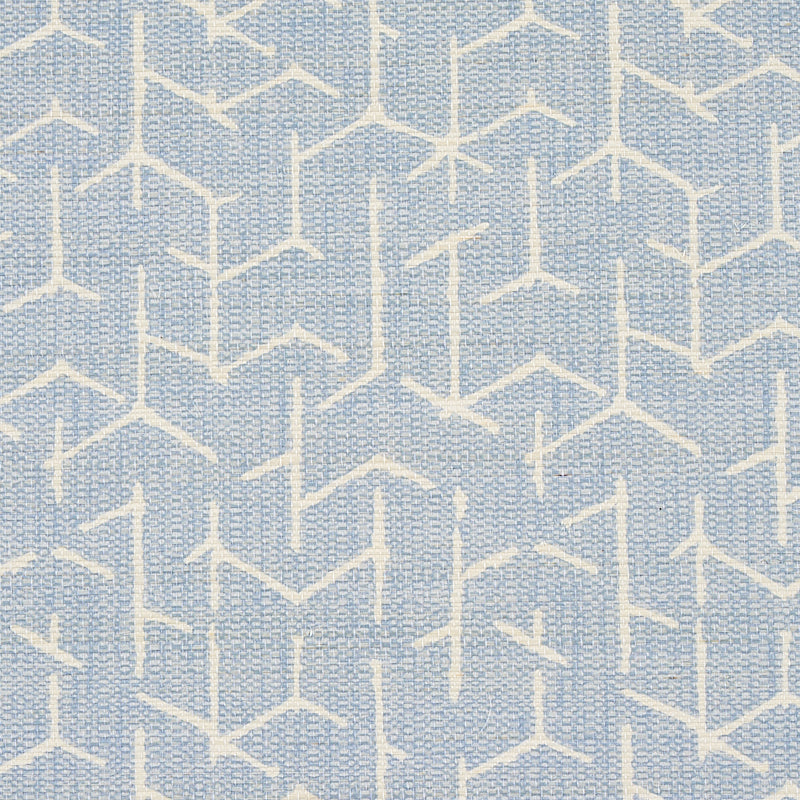 Coleridge Chambray wallpaper by Schumacher, 5012250 — view 3 - Schumacher Wallpaper