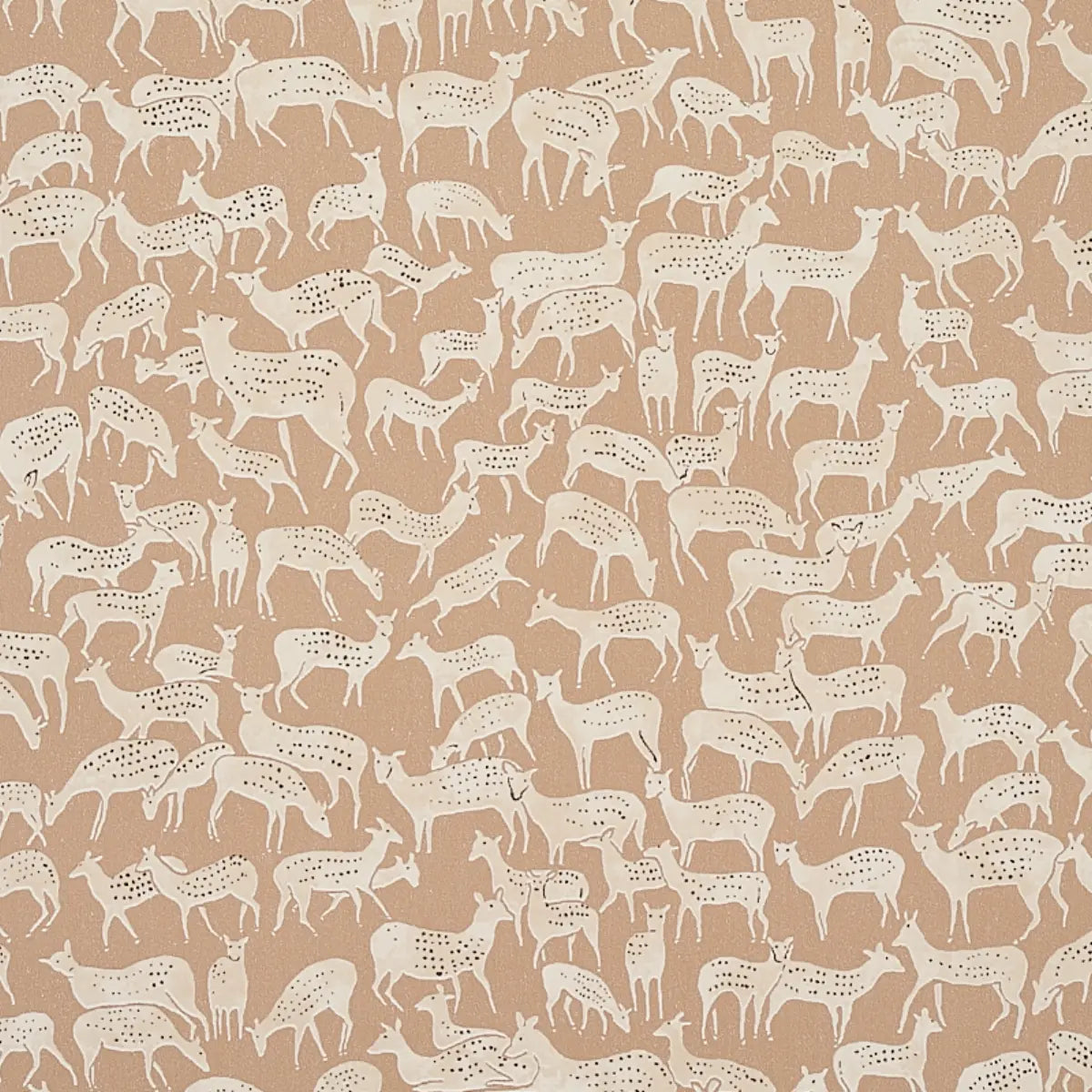 Fauna - Fawn - Schumacher 5012492 Wallcovering - Schumacher Wallpaper