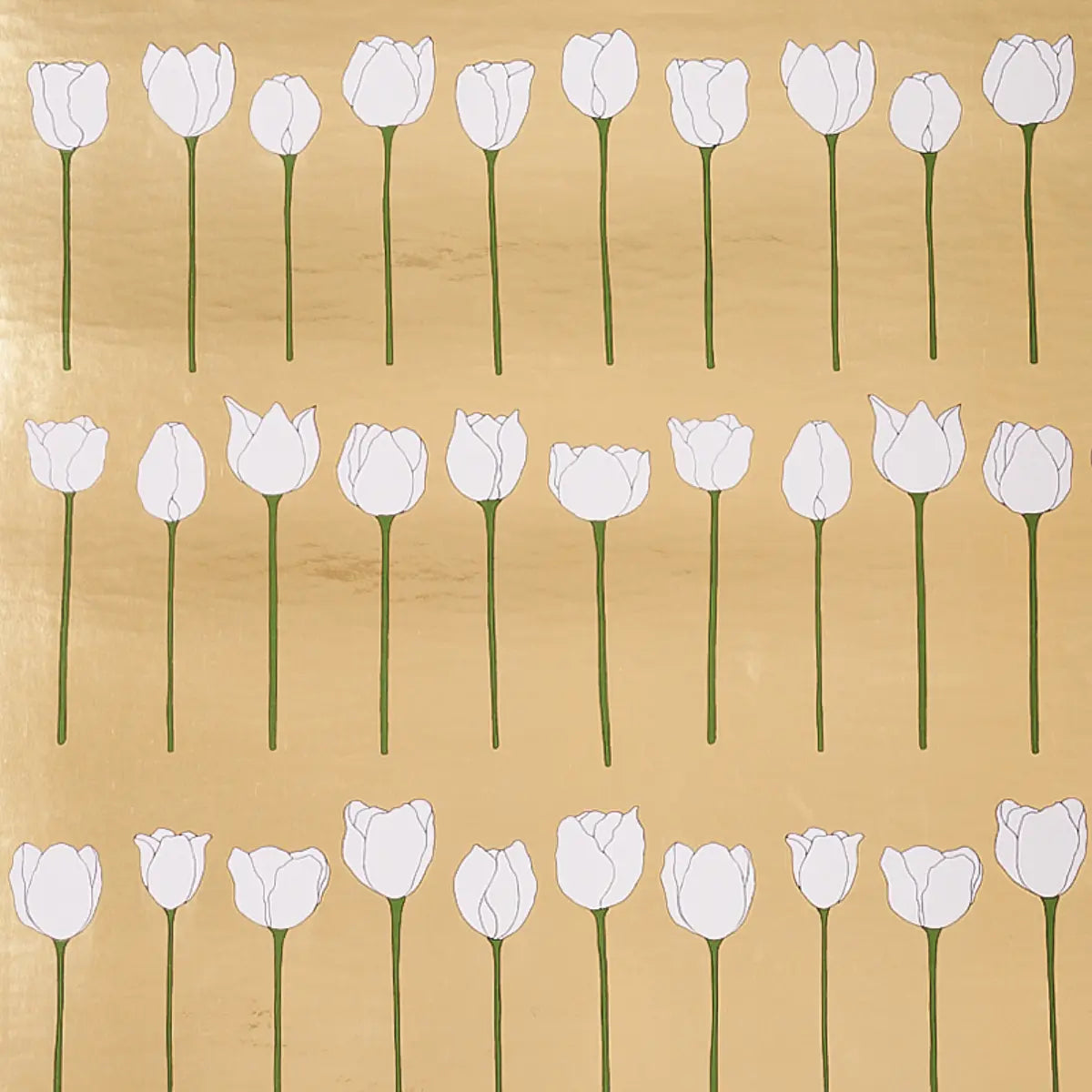 Edie Metallic - Glam Gold - Schumacher 5012740 Wallcovering