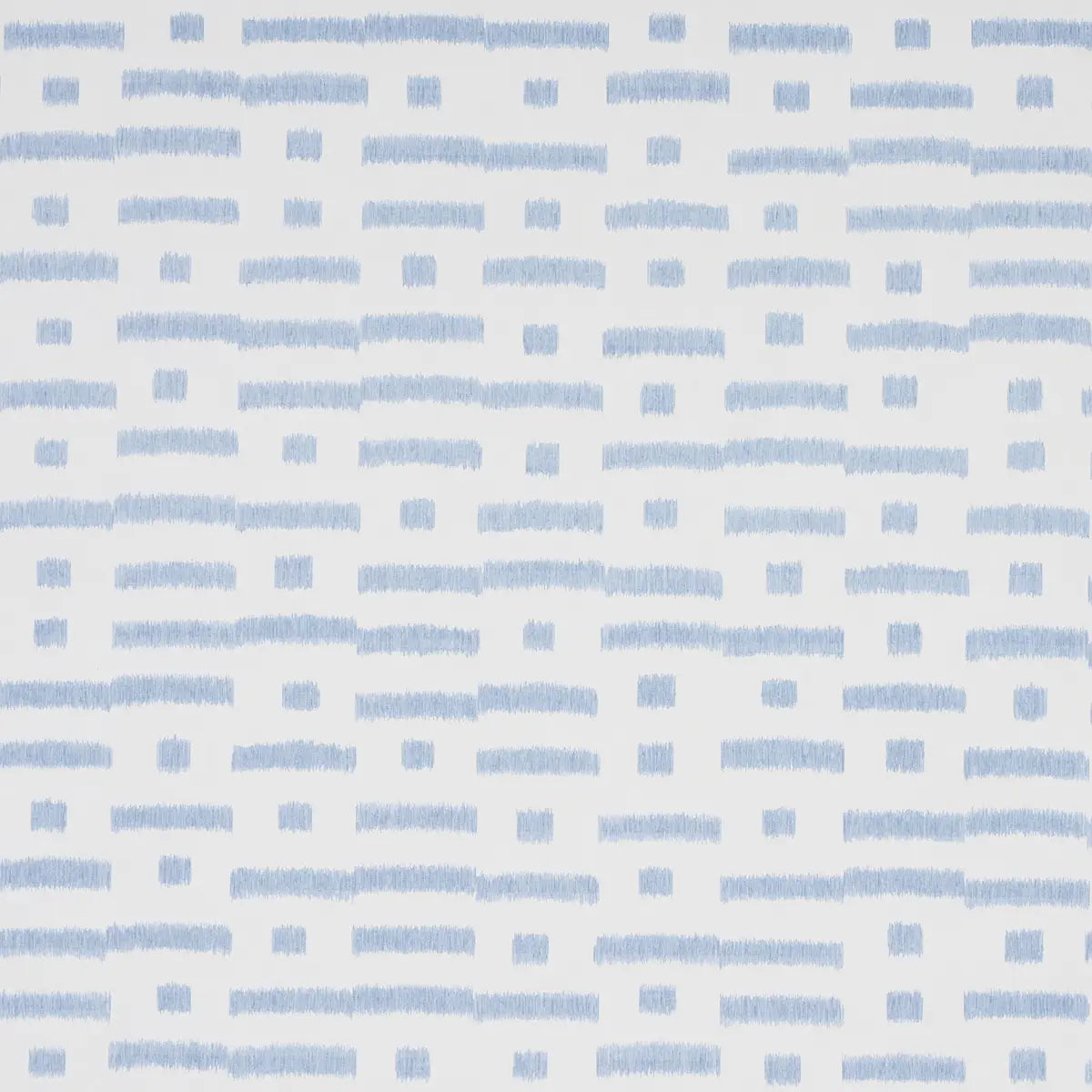 Abstract Ikat - Sky - Schumacher 5013090 Wallcovering - Schumacher Wallpaper