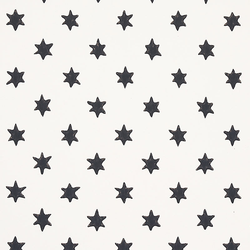 Astral Black wallpaper by Schumacher, 5013140