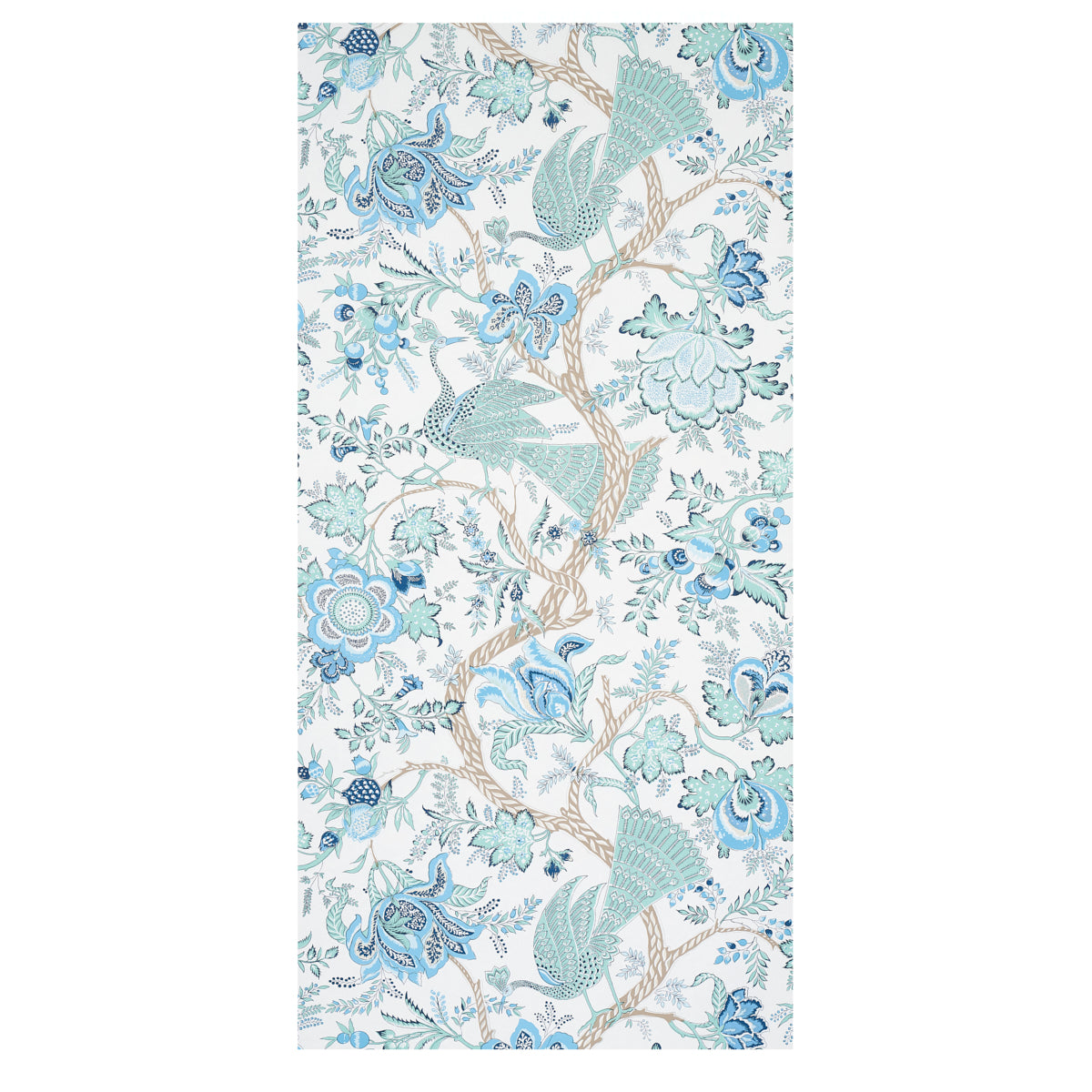 Aveline Seaglass wallpaper by Schumacher, 5013190 — view 2 - Schumacher Wallpaper