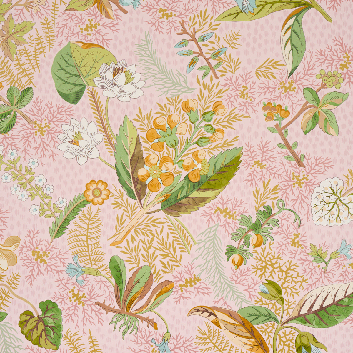 Blackwell Blush wallpaper by Schumacher, 5013220 — view 3 - Schumacher Wallpaper