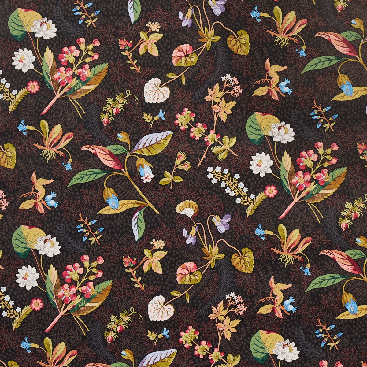 Blackwell Noir wallpaper by Schumacher, 5013222 - Schumacher Wallpaper