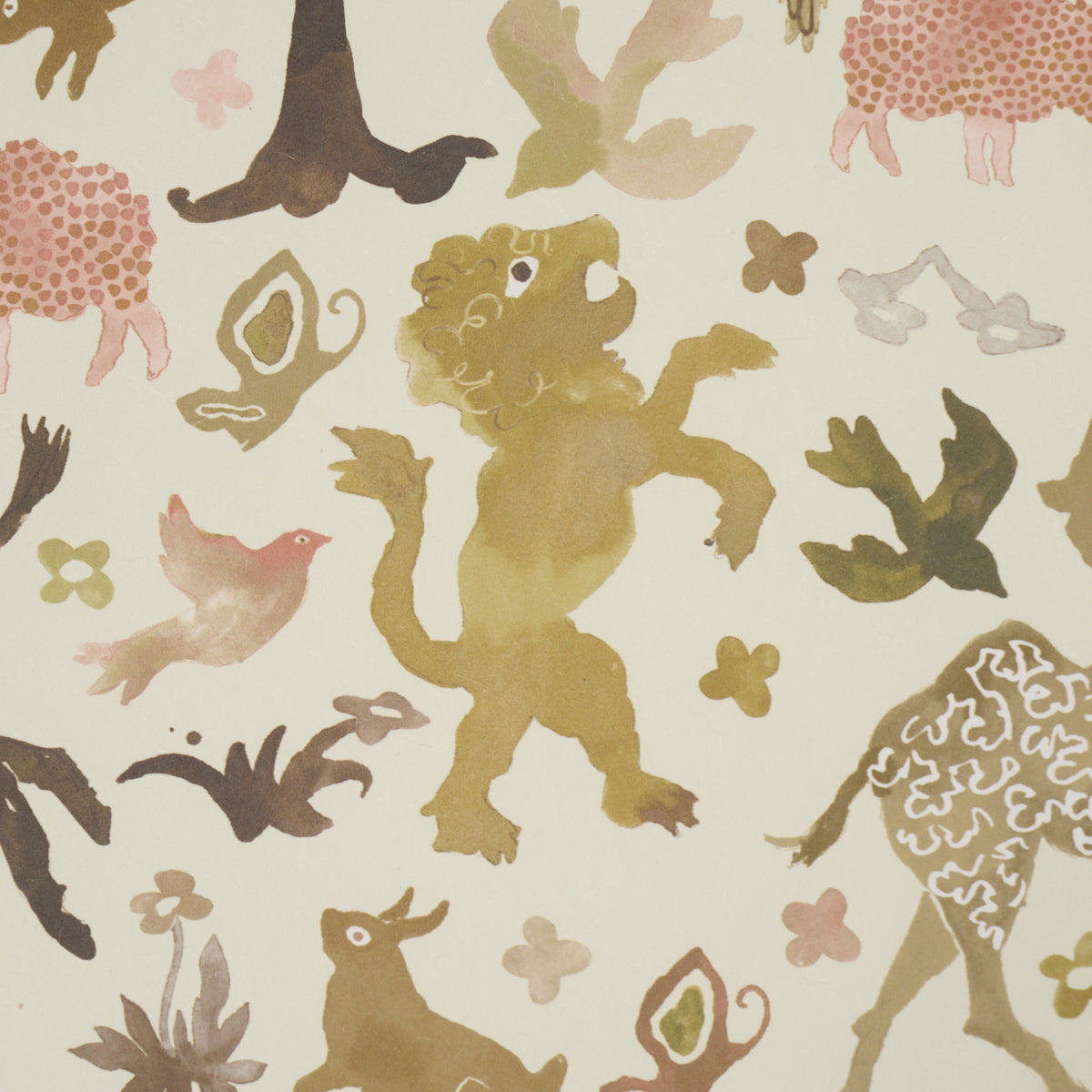 Beasts - Dawn - Schumacher 5013534 Wallpaper - Schumacher Wallpaper