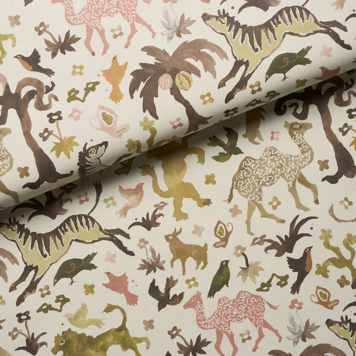Beasts - Dawn - Schumacher 5013534 Wallpaper - Schumacher Wallpaper