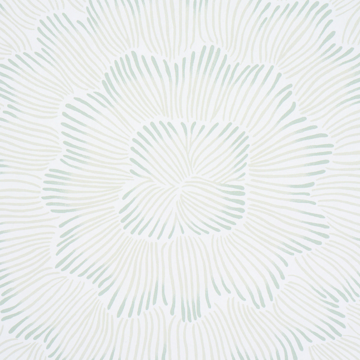Feather Bloom - Seaglass - Schumacher 5013822 Wallpaper - Schumacher Wallpaper