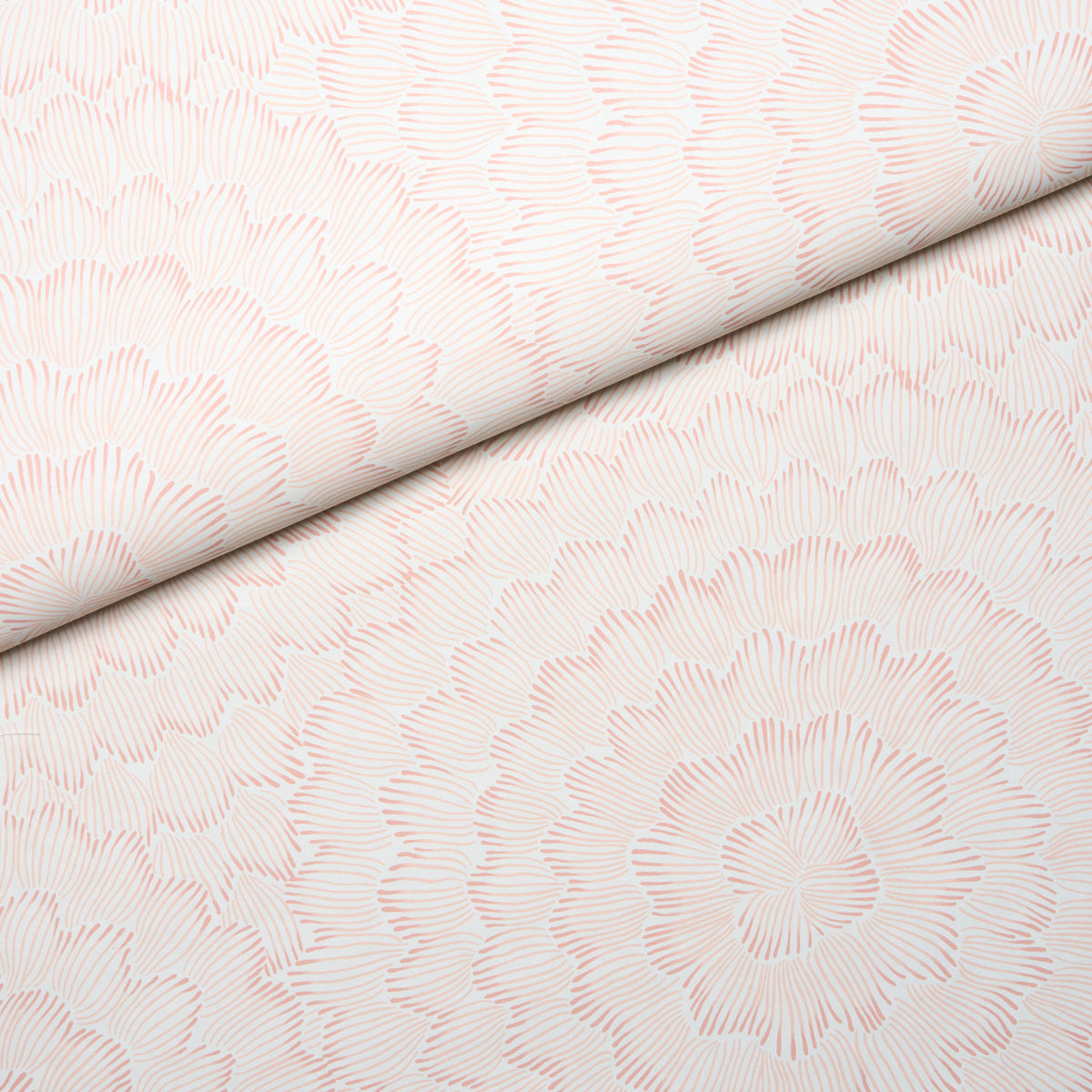 Feather Bloom - Salmon - Schumacher 5013823 Wallpaper - Schumacher Wallpaper