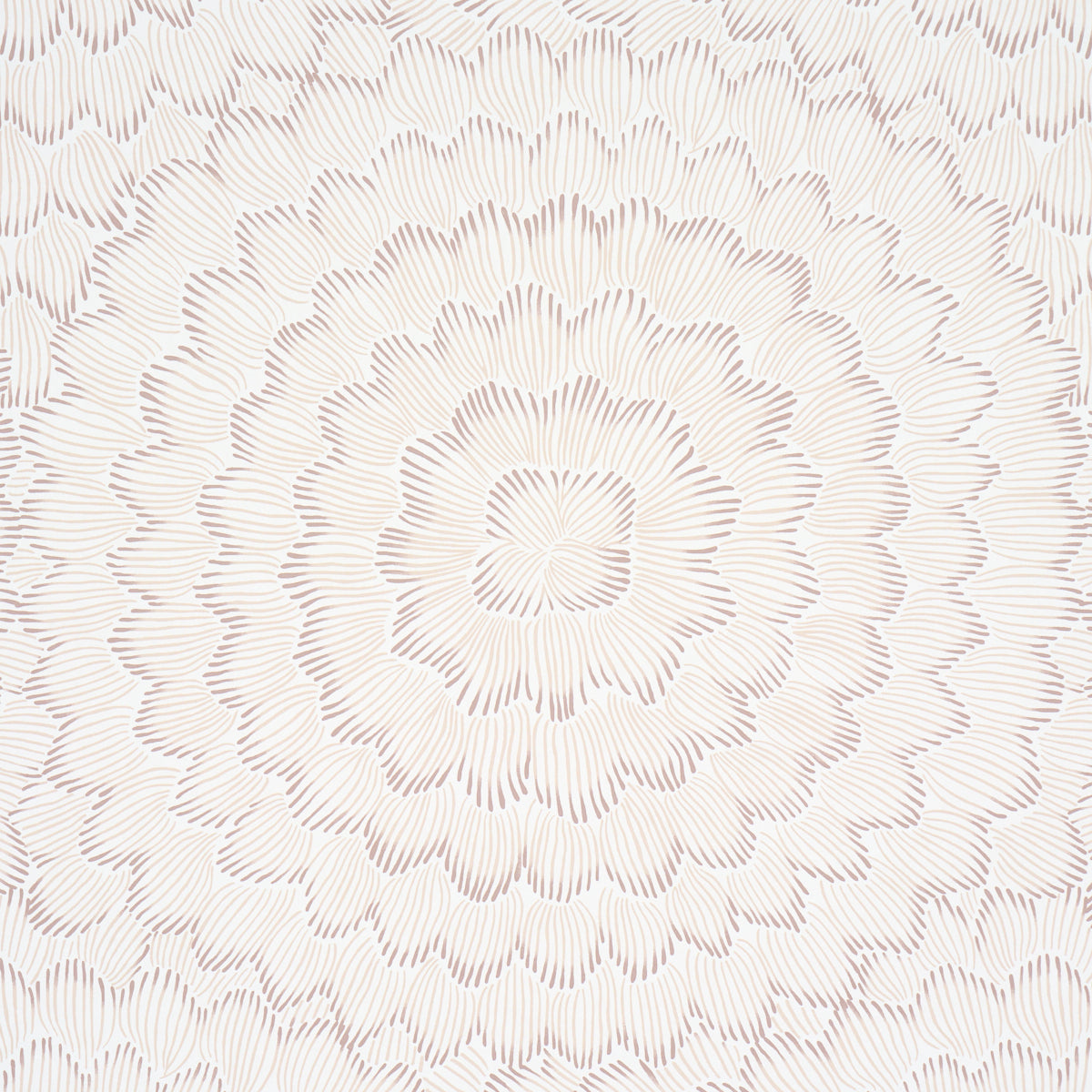 Feather Bloom - Chai - Schumacher 5013824 Wallpaper - Schumacher Wallpaper
